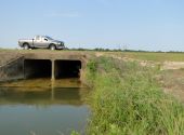 Runway 31 Drainage & Safety Area Improvements in Hattiesburg, MS. ARE Consultants, Inc. performed engineering services including topographical survey and drainage design for the failing box culvert.
