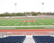 Desoto Parish Schools, Track and Synthetic Turf in Desoto Parish, LA. ARE Consultants, Inc. created plans for drainage, new tracks, and synthetic turfs for the $5,000,000 project.
